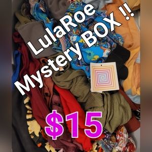 Mystery Box of LULAROE clothing! Carly, dresses, skirts, long sweater.